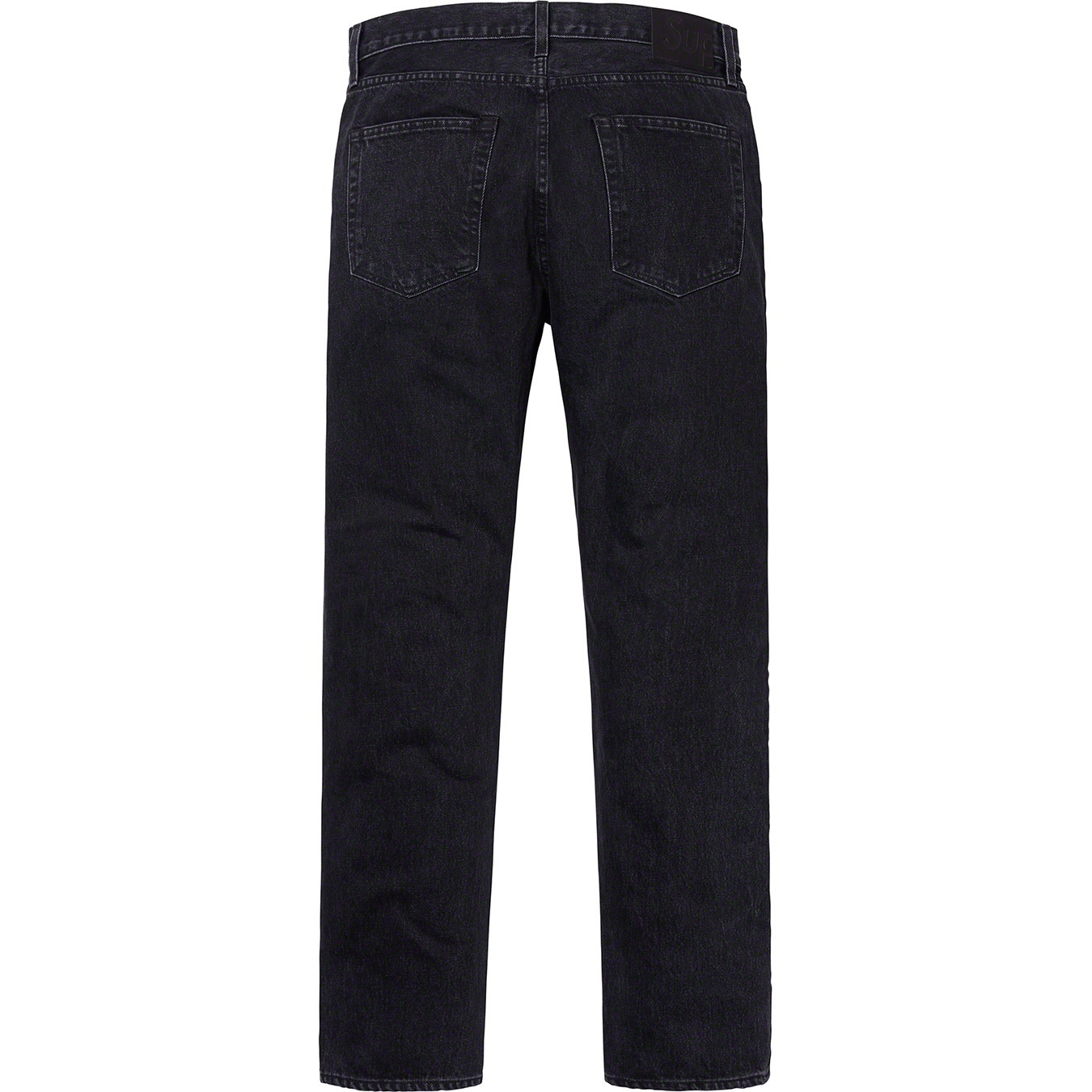 Stone Washed Black Slim Jean view 3